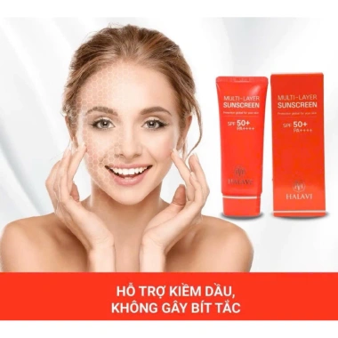 Kem chống nắng đa tầng Multi-Layer ghch01 – SPF 50, không nhờn, giá 479k