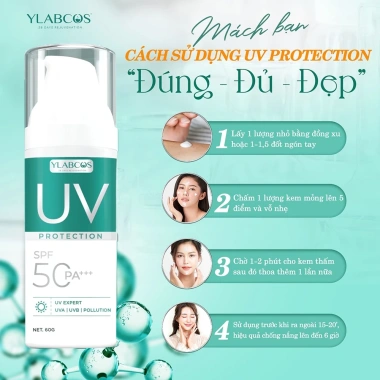 Kem Chống Nắng Đa Tầng Ylabcos SPF 50 PA+++ Cấp Ẩm Bảo Vệ Da - Giá Ưu Đãi 480k 3 Kem Chống Nắng Đa Tầng Ylabcos SPF 50 PA+++ Cấp Ẩm Bảo Vệ Da - Giá Ưu Đãi 480k 3