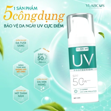 Kem Chống Nắng Đa Tầng Ylabcos SPF 50 PA+++ Cấp Ẩm Bảo Vệ Da - Giá Ưu Đãi 480k