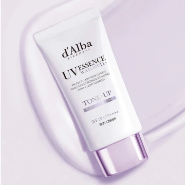 Kem Chống Nắng dAlba Waterfull+ Tone-Up 50ml - Mềm Dịu, Sắc Tím, Giá 439k 2 Kem Chống Nắng dAlba Waterfull+ Tone-Up 50ml - Mềm Dịu, Sắc Tím, Giá 439k 2