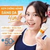 Kem Chống Nắng Decumar THC 50g SPF50+ PA++++ Kiềm Dầu Mỏng Nhẹ Ngăn Ngừa Mụn Nâng Tone 195k