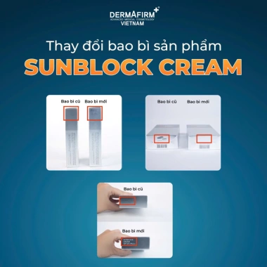 Kem chống nắng DERMAFIRM hỗn hợp nâng tone 50ml - Sun Block Cream giảm giá 960k 7