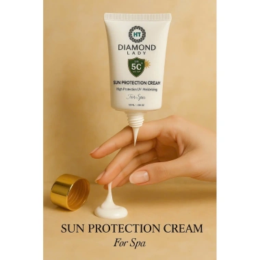 Kem chống nắng Diamond Lady SPF50++ 50g - Nâng tông, kiềm dầu, ngăn lão hóa - 232k