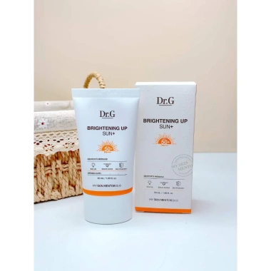 Kem chống nắng Dr.G SPF50+ PA++++ kiềm dầu, dịu da, nâng tone, free ship, 139k cho mọi da