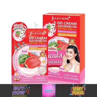 Kem Chống Nắng Dưa Hấu Jula's SPF 50+++ Thái Lan 40g Dưỡng ẩm không nhờn 235k 8