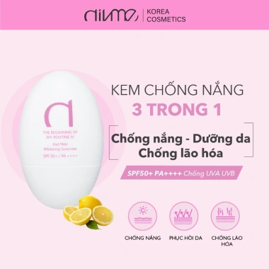 Kem chống nắng dưỡng da nâng tông DIVME 50ml SPF45 không nhờn, làm sáng da