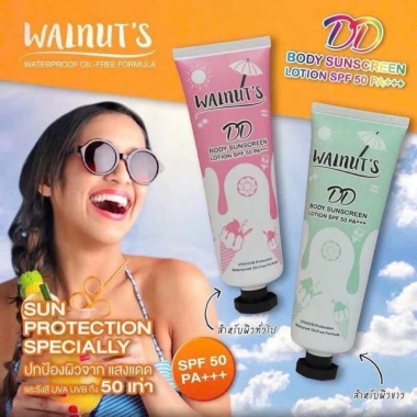 Kem chống nắng dưỡng trắng toàn thân WALNUT’S DD SPF 50 PA+++ 200gr Giá 229.000₫