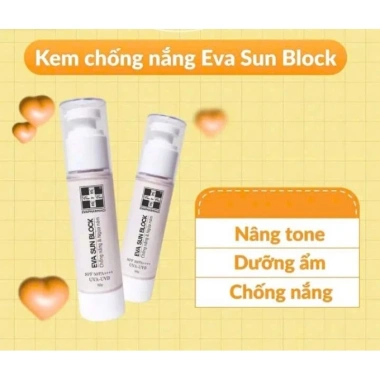 Kem chống nắng Eva Sun Block ngừa nám, SPF50, dưỡng ẩm – Giá chỉ 450k
