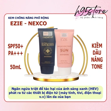 Kem chống nắng EZIE NEXCO kiềm dầu nâng tone nhập khẩu Hàn Quốc giá ưu đãi 232.000đ