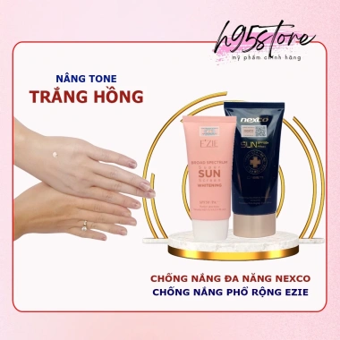 Kem chống nắng EZIE NEXCO kiềm dầu nâng tone nhập khẩu Hàn Quốc giá ưu đãi 232.000đ 8 Kem chống nắng EZIE NEXCO kiềm dầu nâng tone nhập khẩu Hàn Quốc giá ưu đãi 232.000đ 8