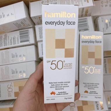 Kem chống nắng Hamilton SPF 50+ nội địa Úc - Bảo vệ UV, không nhờn, chỉ 489.000đ