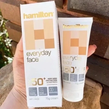 Kem chống nắng Hamilton SPF 50+ nội địa Úc - Bảo vệ UV, không nhờn, chỉ 489.000đ