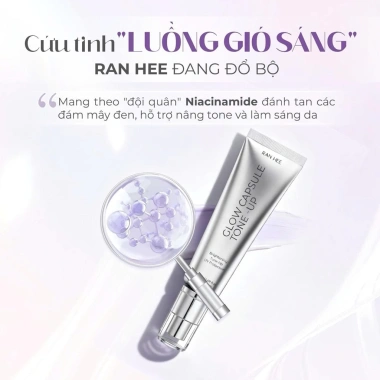 Kem chống nắng HERA RISE DAILY SUN CREAM SPF50+ kiềm dầu, nâng tone, giảm còn 390.000đ