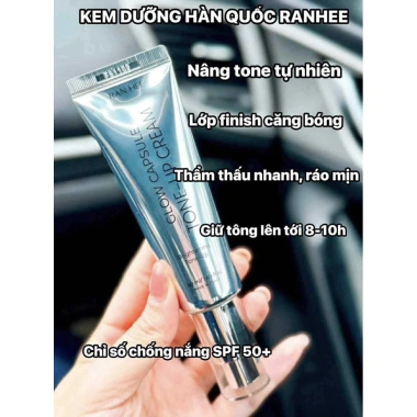 Kem chống nắng HERA RISE DAILY SUN CREAM SPF50+ kiềm dầu, nâng tone, giảm còn 390.000đ