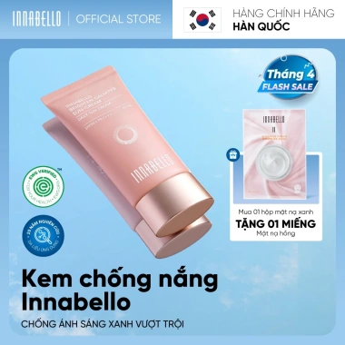 Kem chống nắng Innabello Calming - Nâng tone, trắng da, nếp nhăn, chỉ 350.000 VND Kem chống nắng Innabello Calming - Nâng tone, trắng da, nếp nhăn, chỉ 350.000 VND