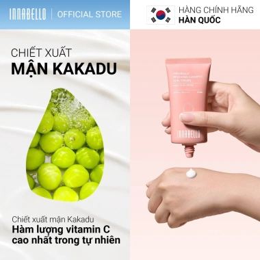 Kem chống nắng Innabello Calming - Nâng tone, trắng da, nếp nhăn, chỉ 350.000 VND 2 Kem chống nắng Innabello Calming - Nâng tone, trắng da, nếp nhăn, chỉ 350.000 VND 2