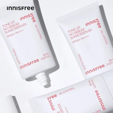 Kem Chống Nắng Innisfree Tone Up No Sebum SPF50 PA++++ 50ml Nâng Tone Kiềm Dầu Giá 212k 7