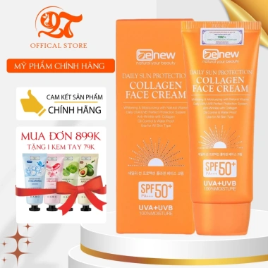 Kem chống nắng kiềm dầu dưỡng da, nâng tone Benew Collagen Sun Cream 70ml - 179.000 3 Kem chống nắng kiềm dầu dưỡng da, nâng tone Benew Collagen Sun Cream 70ml - 179.000 3