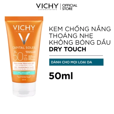 Kem chống nắng kiềm dầu Vi-chy Capital Soliel SPF50+ Cream 50ml - An toàn, chính hãng, giảm giá 139k 2