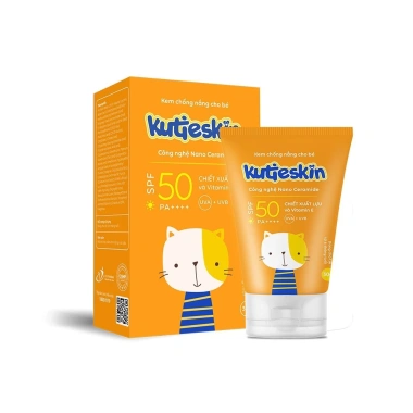 Kem Chống Nắng Kutieskin cho Bé 6 tháng Bảo Vệ Da khỏi UV Ánh Nắng Giá 185.000đ 9