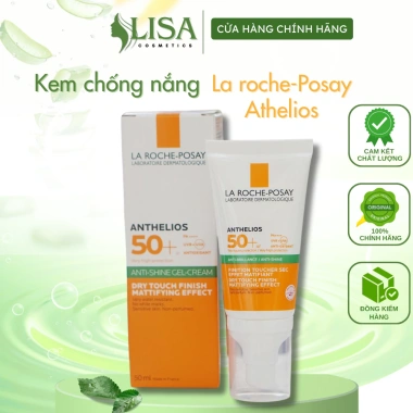 Kem chống nắng La Roche Posay Anthelios SPF 50+ nâng tone - Da thường & da dầu, chỉ 250k