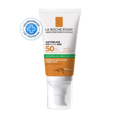 Kem chống nắng La Roche Posay Anthelios UVMUNE 400 SPF50+ 50ml cho da dầu mụn nhạy cảm - Giá chỉ 248.000₫