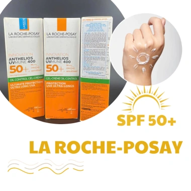 Kem chống nắng La Roche Posay Anthelios UVMUNE 400 SPF50+ 50ml cho da dầu mụn nhạy cảm - Giá chỉ 248.000₫