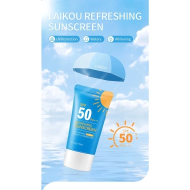 Kem Chống Nắng LAIKOU SPF50 Chống Thấm Nước Dưỡng Ẩm Kiềm Dầu Làm Trắng Da 86.966 VND