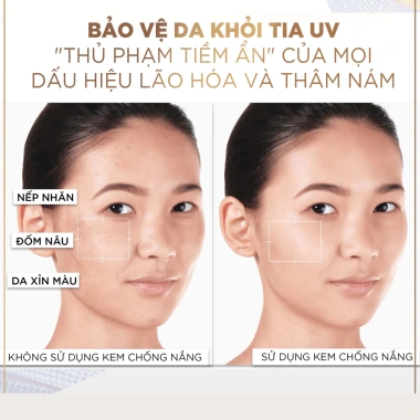 Kem chống nắng L’Oreal Paris UV Serum SPF50+ PA++++ siêu mịn nhẹ 50ml - 229.000₫ 4