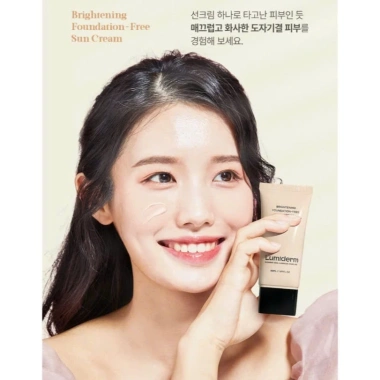 Kem chống nắng Lumiderm brightening SPF50 PA++++ Giá 550k mua live 5 Kem chống nắng Lumiderm brightening SPF50 PA++++ Giá 550k mua live 5