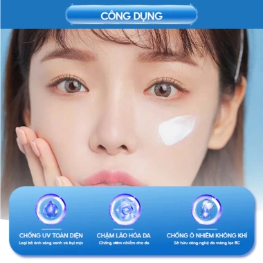 Kem chống nắng Lurcinn Ultrasun Plus SPF 50+ 60g, rau má nâng tông nhẹ, chỉ 600.000đ 4