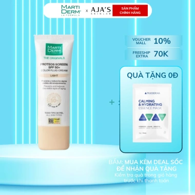 Kem chống nắng Martiderm The Originals Proteos Screen SPF50+ 40ml - Phổ rộng, ngăn ngừa lão hóa, chỉ 759.000 VND