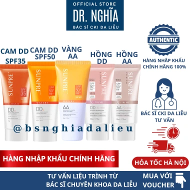 Kem Chống Nắng Mona Frema Sunpre AA/DD SPF50+ PA++++ – Bảo Vệ 24h, Không Nhờn, Giá Ưu Đãi 850k
