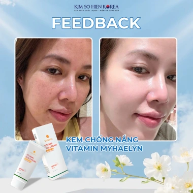 Kem chống nắng Myhaelyn 70ml - Nâng tone chuẩn Hàn, mờ nám, ngăn ngừa lão hóa, 190k
