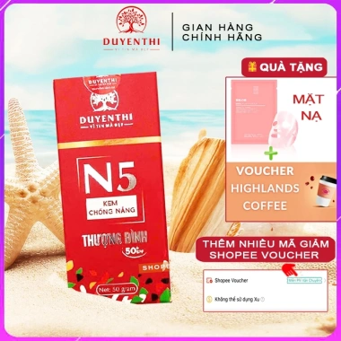 Kem Chống Nắng N5 Duyên Thị Bách Y Sâm Chính Hãng KCN Thượng Đình MEDA Giá ưu đãi 525.000₫
