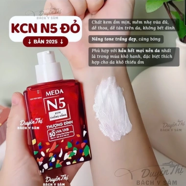 Kem Chống Nắng N5 Duyên Thị Bách Y Sâm Chính Hãng KCN Thượng Đình MEDA Giá ưu đãi 525.000₫