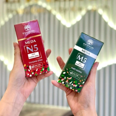 Kem Chống Nắng N5 Duyên Thị Bách Y Sâm Chính Hãng KCN Thượng Đình MEDA Giá ưu đãi 525.000₫ 5 Kem Chống Nắng N5 Duyên Thị Bách Y Sâm Chính Hãng KCN Thượng Đình MEDA Giá ưu đãi 525.000₫ 5