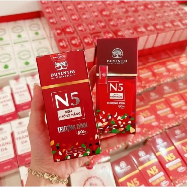 Kem Chống Nắng N5 Duyên Thị Bách Y Sâm Chính Hãng KCN Thượng Đình MEDA Giá ưu đãi 525.000₫