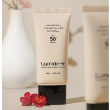 Kem chống nắng nâng tone SPF50+PA++++ Lumiderm 50ml - Giá 362k, bảo vệ và làm sáng da