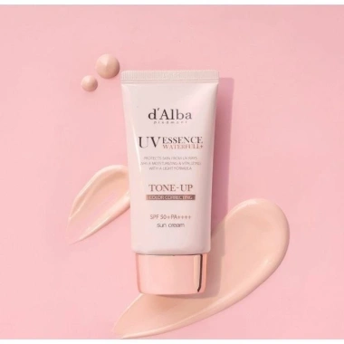 Kem Chống Nắng Nâng Tông Da d'Alba UV ESSENCE Waterfull+ Tone-up SPF50+ 50ml 469k