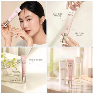Kem chống nắng nâng tông Elixir Nhật Bản - Bảo vệ da, giá ưu đãi 750k