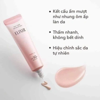 Kem chống nắng nâng tông Elixir Nhật Bản - Bảo vệ da, giá ưu đãi 750k