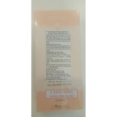 Kem chống nắng nano BB US IL YUN HồngKông – Dưỡng da SPF50+ Không nhờn, Giá 850k