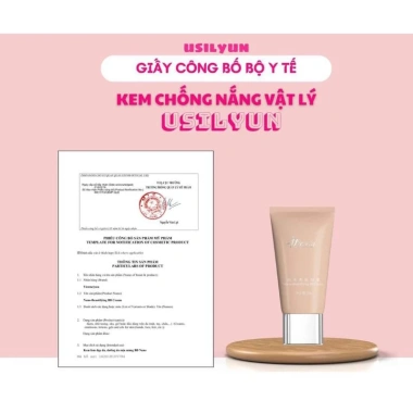 Kem chống nắng nano BB US IL YUN HồngKông – Dưỡng da SPF50+ Không nhờn, Giá 850k