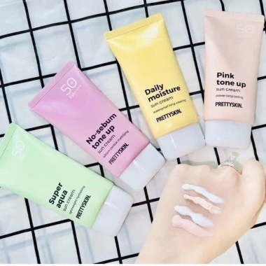 Kem Chống Nắng Nosebum Pretty Skin SPF 50 70ml - Kiềm Dầu Siêu Tốt, Giá 129k