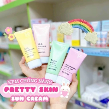 Kem Chống Nắng Nosebum Pretty Skin SPF 50 70ml - Kiềm Dầu Siêu Tốt, Giá 129k 4 Kem Chống Nắng Nosebum Pretty Skin SPF 50 70ml - Kiềm Dầu Siêu Tốt, Giá 129k 4