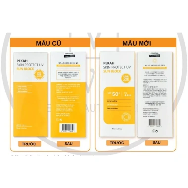 Kem chống nắng PEKAH Protect UV 70ml - Nâng tone, bảo vệ da, 279.000 Hàn Quốc 6 Kem chống nắng PEKAH Protect UV 70ml - Nâng tone, bảo vệ da, 279.000 Hàn Quốc 6