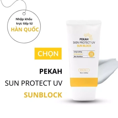 Kem chống nắng PEKAH Protect UV 70ml - Nâng tone, bảo vệ da, 279.000 Hàn Quốc