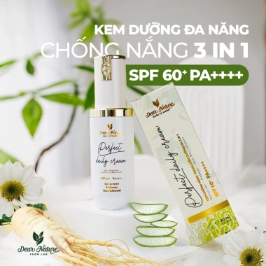 Kem Chống Nắng Perfect Daily Dear Nature Khỏe Tự Nhiên Che Khuyết Điểm 295k