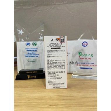 Kem chống nắng phổ rộng ALIFA Sunblock Brightening Up 50g - Dưỡng sáng, nâng tone da, giá 545k